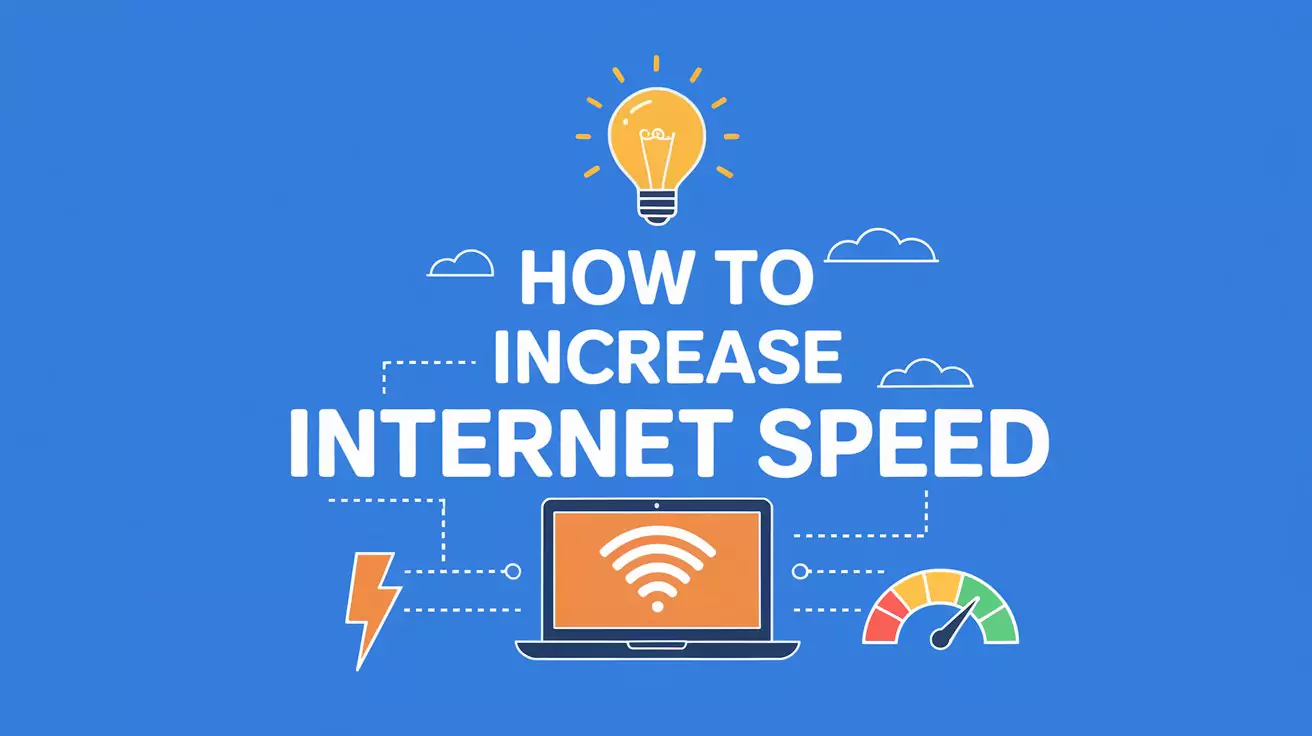 Internet ki speed kaise badhaye