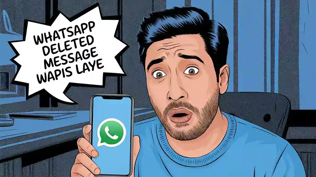Whatsapp delete messege kaise dekhe