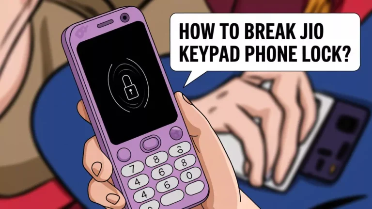 Jio Phone ka lock kaise tode