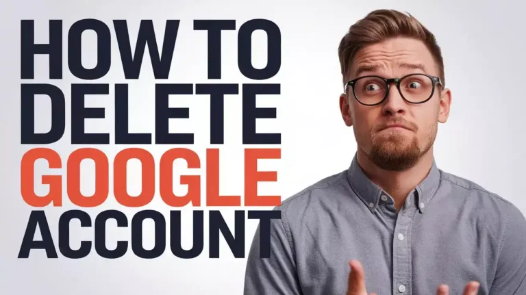 Google account kaise delete kare