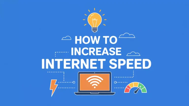 Internet ki speed kaise badhaye